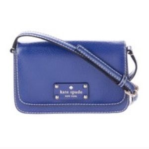 Kate Spade Navy Leather crossbody bag